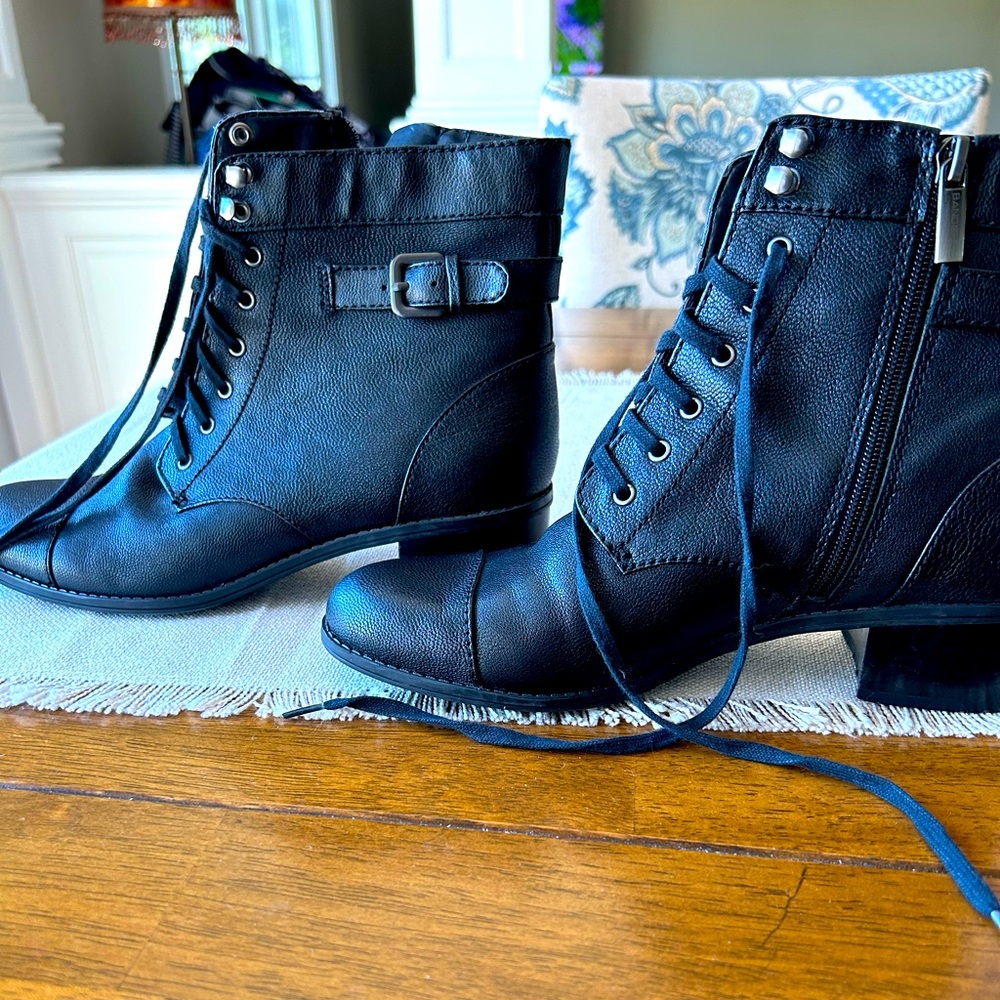 Black ankle boot
